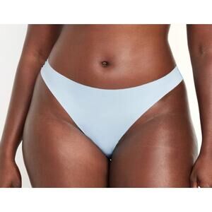 Old Navy Womens Blue Glassy Sea Low-Rise No-Show Thong NEW XL Size 16-18